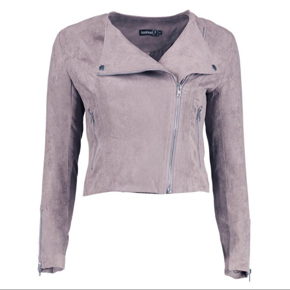 ⭐️ Boohoo Petite Lightweight Moto Jacket ⭐️ - Picture 2 of 6